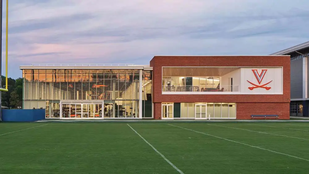 Outside of facility