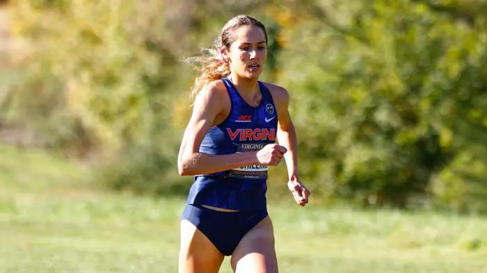 Student-athlete running race