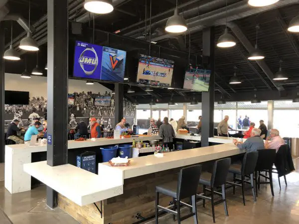 High club tables seating