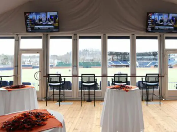 The Clubhouse hospitality area