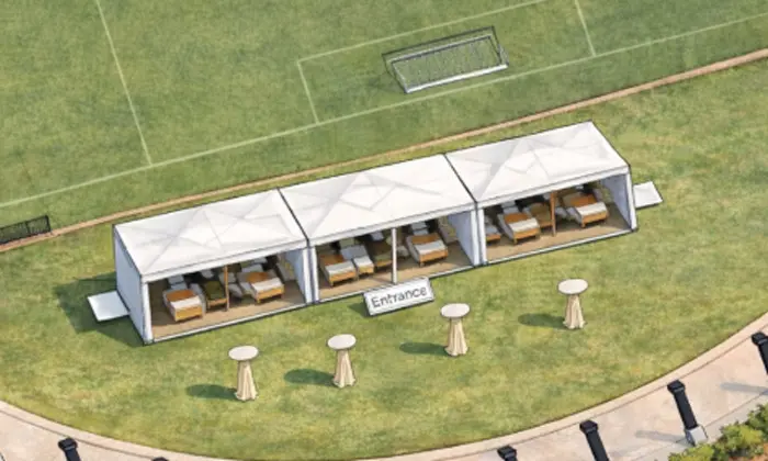 Premium Seating tents